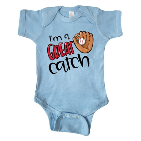Inktastic I m a Great Catch Baseball Glove Gift Baby Boy or Baby Girl Bodysuit
Inktastic I m a Great Catch Baseball Glove Gift Baby Boy or Baby Girl Bodysuit