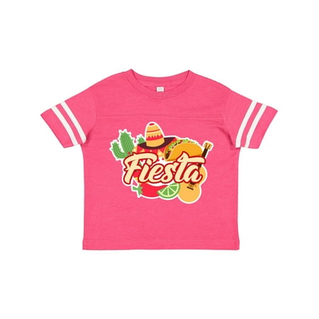 Inktastic Fiesta with Sombrero Taco Cactus Lime Red Pepper and Guitar in Background Gift Toddler Boy or Toddler Girl T-Shirt
Inktastic Fiesta with Sombrero Taco Cactus Lime Red Pepper and Guitar in Background Gift Toddler Boy or Toddler Girl T-Shirt