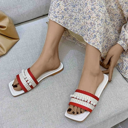 Womens Sandals Gnobogi Women s Versatile Shoes Comfortable Sandals Fashion Premium Casual Cool Bottom Slippers Vintage Boho Sandals Red
Womens Sandals Gnobogi Women s Versatile Shoes Comfortable Sandals Fashion Premium Casual Cool Bottom Slippers Vintage Boho Sandals Red