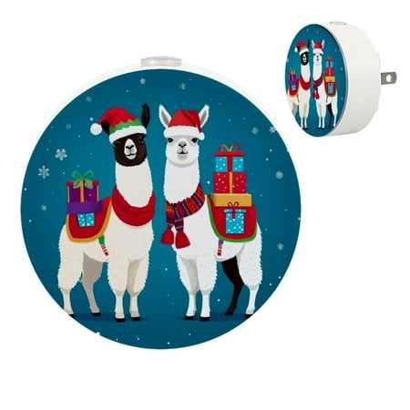LED Night Lights Plug into Wall 2-Pack 0.5W Plug in Night Light Dusk to Dawn White Bright Nightlight for Bedroom Bathroom Hallway Kitchen Llama Animal Cartoon
LED Night Lights Plug into Wall 2-Pack 0.5W Plug in Night Light Dusk to Dawn White Bright Nightlight for Bedroom Bathroom Hallway Kitchen Llama Animal Cartoon