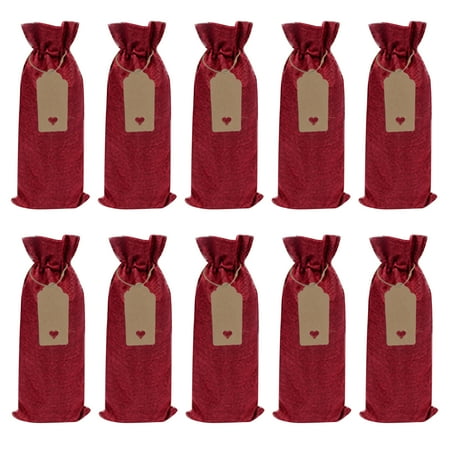 Zchome 1 Set Wine Bags Universal Protective Imitation Linen Widely Applied Bottle Wraps for Party
Zchome 1 Set Wine Bags Universal Protective Imitation Linen Widely Applied Bottle Wraps for Party
