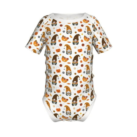 Adobk Halloween Gnomes Print Baby Climbing Clothes Jumpsuit Rompers Classic Rompers Child Short sleeve Bodysuits-9M
Adobk Halloween Gnomes Print Baby Climbing Clothes Jumpsuit Rompers Classic Rompers Child Short sleeve Bodysuits-9M