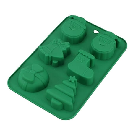 Kafei Christmas Silicone Baking Molds | 6-Cavity Reusable Ice Candy Tray Silicone Mould | Christmas Cake Mold for Chocolate Cookies Baking for Christmas Party
Kafei Christmas Silicone Baking Molds | 6-Cavity Reusable Ice Candy Tray Silicone Mould | Christmas Cake Mold for Chocolate Cookies Baking for Christmas Party