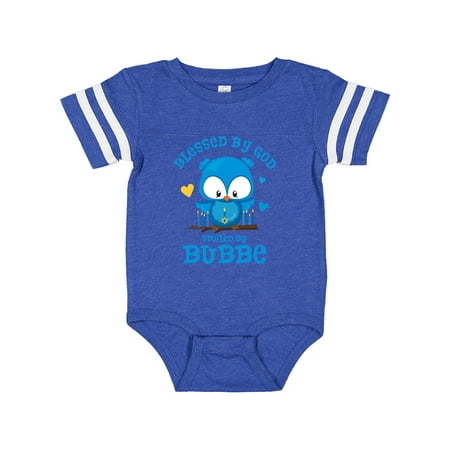 Inktastic Blessed Owl Bubbe Gift Baby Boy or Baby Girl Bodysuit