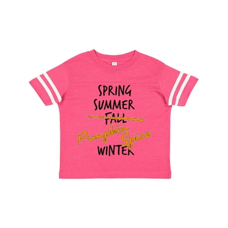 Inktastic Pumpkin Spice is a Season- funny fall Gift Toddler Boy or Toddler Girl T-Shirt
Inktastic Pumpkin Spice is a Season- funny fall Gift Toddler Boy or Toddler Girl T-Shirt