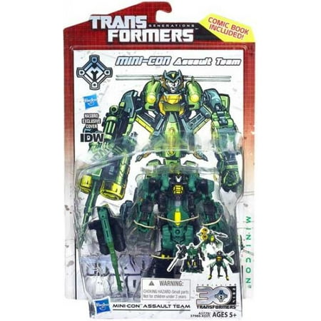 Transformers 30th Anniversary Deluxe IDW Mini-Con Assault Team Action Figure