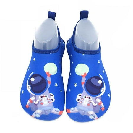 1 Pair Kids Cartoon Swim Shoes Boy Girl Anti Slip Socks Beach Pool Surfing Yoga