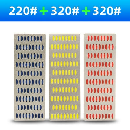 Diamond Knife Sharpener Sharpening Stone Grinding Kitchen Tools Accessories Gadgets 1-3 Pcs Set Grit 220 320 400 Fine Whetstone
Diamond Knife Sharpener Sharpening Stone Grinding Kitchen Tools Accessories Gadgets 1-3 Pcs Set Grit 220 320 400 Fine Whetstone