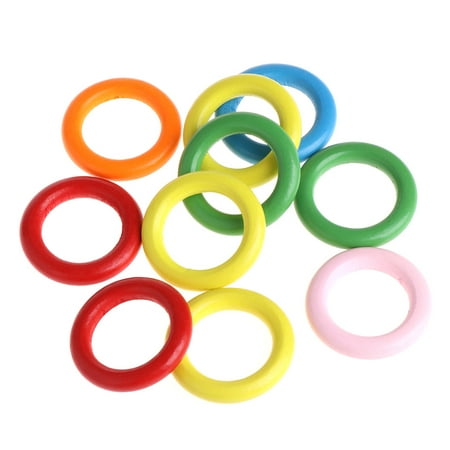 FAIOIN 10 Pcs/Bag Wood Rings Parrot Toys Accessories Colorful Random Color DIY Ornament
FAIOIN 10 Pcs/Bag Wood Rings Parrot Toys Accessories Colorful Random Color DIY Ornament