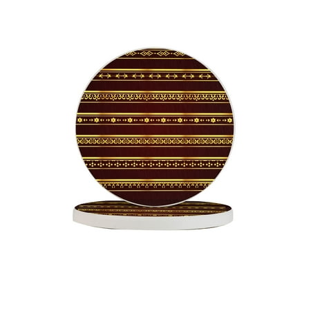 Circular Drink Coasters Set European Golden Lace Background Beautiful Home Decor Diatomite Heat-Resistant Diatomite Protect Table Countertop
Circular Drink Coasters Set European Golden Lace Background Beautiful Home Decor Diatomite Heat-Resistant Diatomite Protect Table Countertop