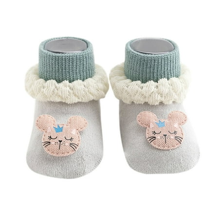 YWDJ 0-24M Kids Infant Boys Girls Breathable Cartoon Mouse Print Anti-Slip Socks Gray M
YWDJ 0-24M Kids Infant Boys Girls Breathable Cartoon Mouse Print Anti-Slip Socks Gray M