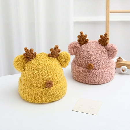 TOWED22 Baby Hats 12-18 Months Toddler Babys Boys Girls Wool Hat Cute Deer Pullover Hat Thickened Baby Knit Winter Warm Visor Pink
TOWED22 Baby Hats 12-18 Months Toddler Babys Boys Girls Wool Hat Cute Deer Pullover Hat Thickened Baby Knit Winter Warm Visor Pink