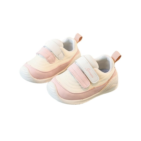 Lacyhop Kids Walking Shoe Magic Tape Sneakers Soft Sole Flats Outdoor Non-slip Fashion Sneaker Lightweight Color Block Athletic Shoes Beige Pink 6C
Lacyhop Kids Walking Shoe Magic Tape Sneakers Soft Sole Flats Outdoor Non-slip Fashion Sneaker Lightweight Color Block Athletic Shoes Beige Pink 6C
