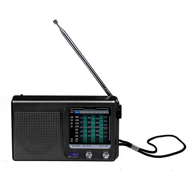 Mini Portable Radio Player with FM/MW/SW Stereo Radio Cassette Player Single Detachable Speakers Ideal For Old