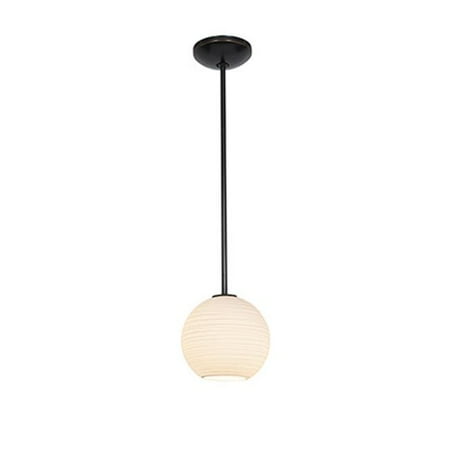Janine S Japanese Lantern 28085-1R-ORB-WHTLN 1 Light Pendant in Oil Rubbed Bronze with White Lined Glass
Janine S Japanese Lantern 28085-1R-ORB-WHTLN 1 Light Pendant in Oil Rubbed Bronze with White Lined Glass
