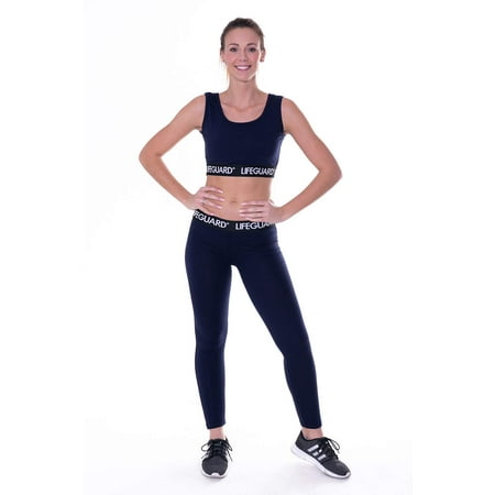 LIFEGUARD Officially Licensed Womens Ladies Sports Bra and Legging Set Running Exercise with Elastic Waistband (Navy L)
LIFEGUARD Officially Licensed Womens Ladies Sports Bra and Legging Set Running Exercise with Elastic Waistband (Navy L)