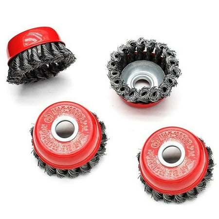 4PC 3 Inch Wire Wire Wheel Set Bowl-Shaped Disc Wire Polishing and Derusting Wheel
4PC 3 Inch Wire Wire Wheel Set Bowl-Shaped Disc Wire Polishing and Derusting Wheel