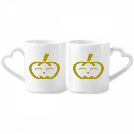 Vegetable Expression Happy Pumpkin Body Couple Porcelain Mug Set Cerac Lover Cup Heart Handle
Vegetable Expression Happy Pumpkin Body Couple Porcelain Mug Set Cerac Lover Cup Heart Handle
