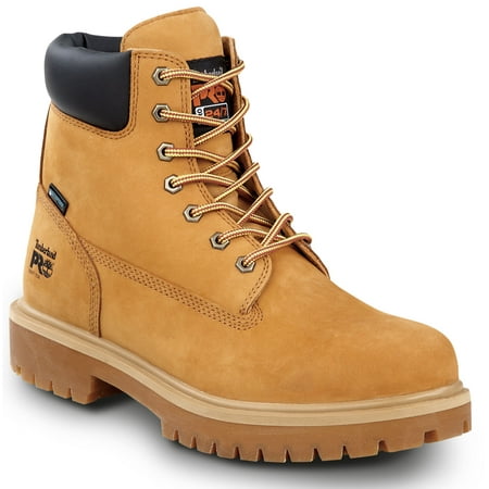 

Timberland PRO 6IN Direct Attach Men s Wheat Soft Toe MaxTRAX Slip Resistant WP Boot (11.5 W)