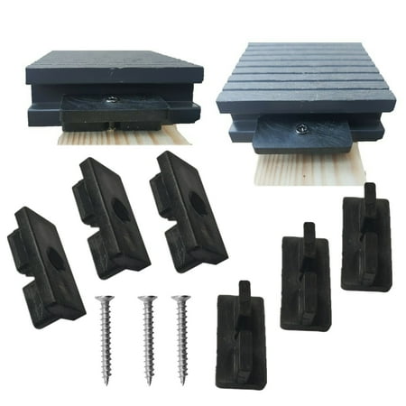 BOOBEAUTY 100Pcs Decking T Clips With Screws Universal Plastic Decking Fasteners Metal Screws Deck Clip For Fixings Brackets Clips(6/7/8mm)
BOOBEAUTY 100Pcs Decking T Clips With Screws Universal Plastic Decking Fasteners Metal Screws Deck Clip For Fixings Brackets Clips(6/7/8mm)