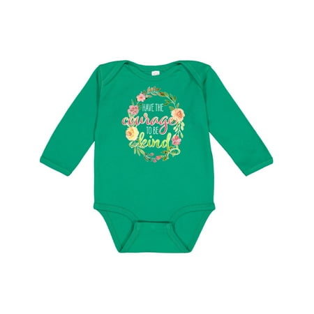Inktastic Have the Courage to be Kind with Watercolor Flowers Gift Baby Boy or Baby Girl Long Sleeve Bodysuit
Inktastic Have the Courage to be Kind with Watercolor Flowers Gift Baby Boy or Baby Girl Long Sleeve Bodysuit