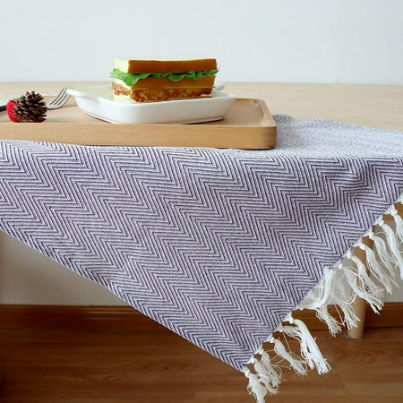 Outflower 4PCS Tassel Woven Fabric Napkin Placemat Wave Pattern Yarn-Dyed Tea Towel Farmhouse Decor Towels Decorative Set 40*60cm Black 4PCS
Outflower 4PCS Tassel Woven Fabric Napkin Placemat Wave Pattern Yarn-Dyed Tea Towel Farmhouse Decor Towels Decorative Set 40*60cm Black 4PCS