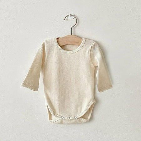 Baby Newborn Infant Girls Boys Solid Ribbed Cotton Autumn Long Sleeve Romper Bodysuit Clothes
Baby Newborn Infant Girls Boys Solid Ribbed Cotton Autumn Long Sleeve Romper Bodysuit Clothes