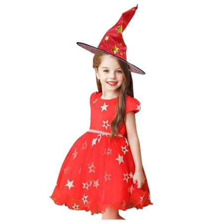 LBECLEY Dark Dress for Toddler Party Kids Girls Child Gown Pageant Dance Dress+Hat Princess Girls Dress&Skirt Long Sleeved Girl Dresses Red 130
LBECLEY Dark Dress for Toddler Party Kids Girls Child Gown Pageant Dance Dress+Hat Princess Girls Dress&Skirt Long Sleeved Girl Dresses Red 130