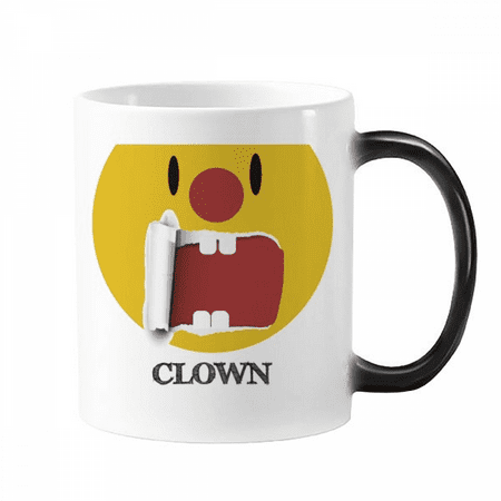 Funny Yellow Clown Emotion Laugh Mug Changing Color Cup Morphing Heat Sensitive 12oz
Funny Yellow Clown Emotion Laugh Mug Changing Color Cup Morphing Heat Sensitive 12oz