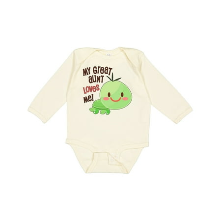 Inktastic My Great Aunt Loves Me- Cute Turtle Gift Baby Boy or Baby Girl Long Sleeve Bodysuit
Inktastic My Great Aunt Loves Me- Cute Turtle Gift Baby Boy or Baby Girl Long Sleeve Bodysuit