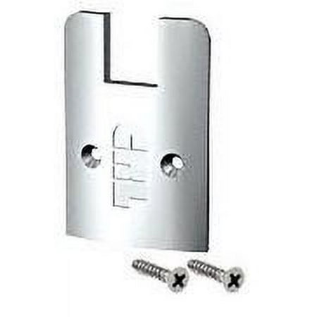 CRL SREC2SPS Polished Stainless Low Profile Sidelite Rail Cap with Screws