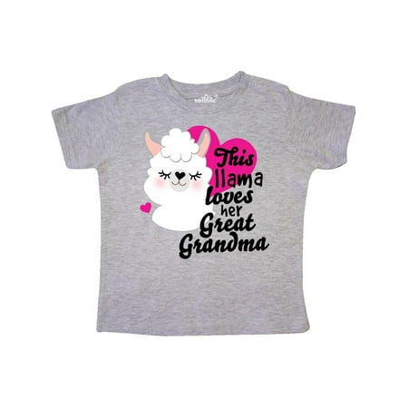 Inktastic Valentines Day This Llama Loves Her Great Grandma Gift Toddler Toddler Girl T-Shirt
Inktastic Valentines Day This Llama Loves Her Great Grandma Gift Toddler Toddler Girl T-Shirt