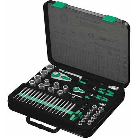 Wera 05160785001 Zyklop Metric 0.25 & 0.5 in. Drive Speed Ratchet Socket & Bit Set - 43 Piece
Wera 05160785001 Zyklop Metric 0.25 & 0.5 in. Drive Speed Ratchet Socket & Bit Set - 43 Piece