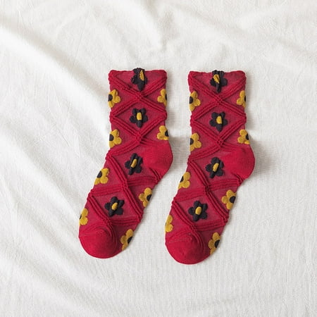 Babysbule Socks for Women Clearance Women Fashion Retro Academic Style Flower Lovely Cotton Middle Tube Socks
Babysbule Socks for Women Clearance Women Fashion Retro Academic Style Flower Lovely Cotton Middle Tube Socks
