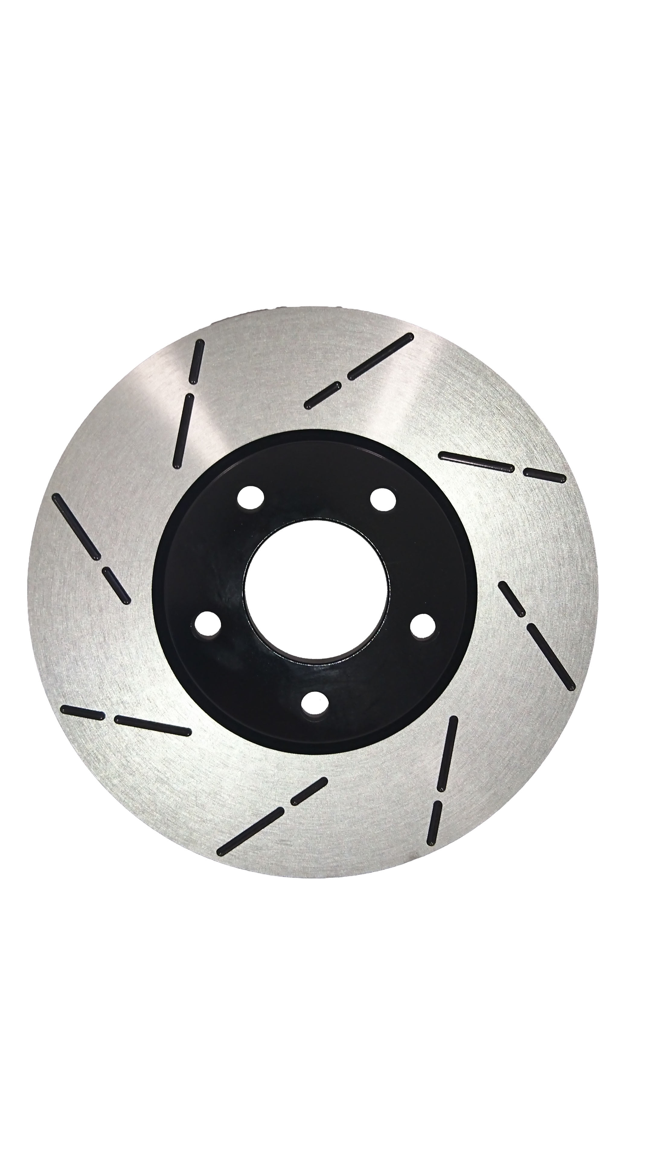 ECoated Slotted Drilled Rotors + Metallic Pads Max Brakes Rear Elite