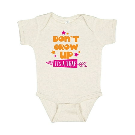 Inktastic Don t Grow Up It s A Trap Stars - Orange Pink Gift Baby Boy or Baby Girl Bodysuit
Inktastic Don t Grow Up It s A Trap Stars - Orange Pink Gift Baby Boy or Baby Girl Bodysuit