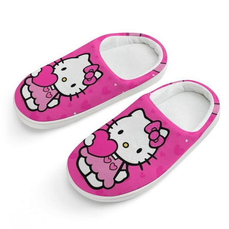 Kids Slippers Hello Kitty House Slippers Warm Soft Plush Slipper Anti-Slip Winter Fluffy House Shoes for Boys Girls
Kids Slippers Hello Kitty House Slippers Warm Soft Plush Slipper Anti-Slip Winter Fluffy House Shoes for Boys Girls