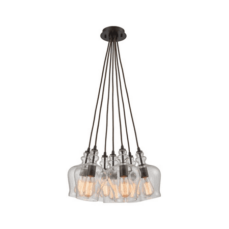 Pendants 7 Light With Oil Rubbed Bronze Metal Glass Medium Base 19 inch 420 Watts - World of Lamp
Pendants 7 Light With Oil Rubbed Bronze Metal Glass Medium Base 19 inch 420 Watts - World of Lamp