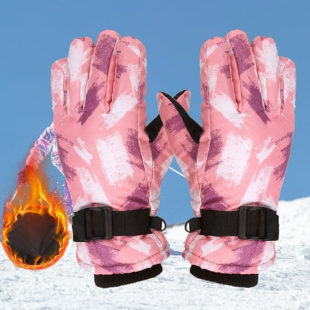 TUOBARR Toddler Girls Boys Snow Gloves Kids Ski Winter Gloves Waterproof Windproof Children Warm Gloves
TUOBARR Toddler Girls Boys Snow Gloves Kids Ski Winter Gloves Waterproof Windproof Children Warm Gloves