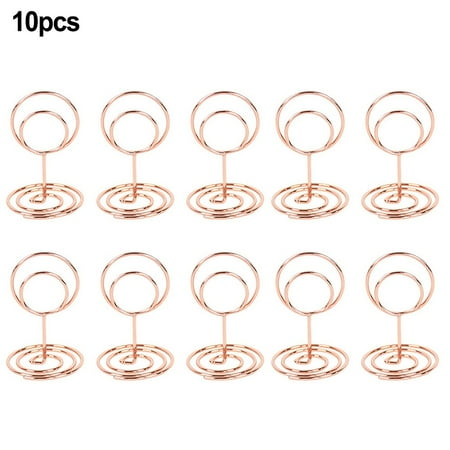 Gerich 10 Pcs Table number stands Number Card Holders Clip Table Photo Stand Wedding Decor
Gerich 10 Pcs Table number stands Number Card Holders Clip Table Photo Stand Wedding Decor