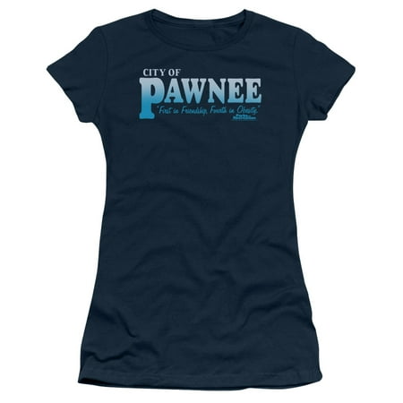 Parks And Rec - Pawnee - Juniors Teen Girls Cap Sleeve Shirt - XX-Large