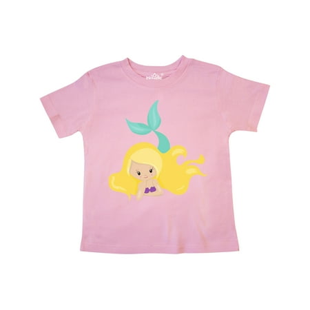 Inktastic Cute Little Mermaid With Long Blonde Hair Gift Toddler Toddler Girl T-Shirt
Inktastic Cute Little Mermaid With Long Blonde Hair Gift Toddler Toddler Girl T-Shirt