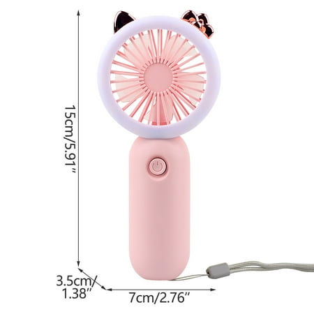 Kojanyu Cosmetic Fan With Light Handheld Fan USB Portable Charging With Night Light Lazy Desktop Mini Pocket Small Fan Clearance Sales
Kojanyu Cosmetic Fan With Light Handheld Fan USB Portable Charging With Night Light Lazy Desktop Mini Pocket Small Fan Clearance Sales