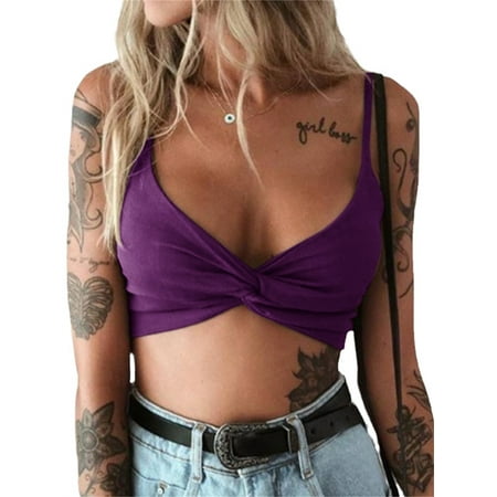 Women Summer Fashion Crop Tops Pure Color Strap Tops Push Up Bra Top Plus Size Casual Slim Fit Lady Crop Tops Holiday Beach Tops
Women Summer Fashion Crop Tops Pure Color Strap Tops Push Up Bra Top Plus Size Casual Slim Fit Lady Crop Tops Holiday Beach Tops