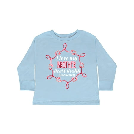 Inktastic I Love My Brother Heart Health Awareness Gift Toddler Boy or Toddler Girl Long Sleeve T-Shirt
Inktastic I Love My Brother Heart Health Awareness Gift Toddler Boy or Toddler Girl Long Sleeve T-Shirt