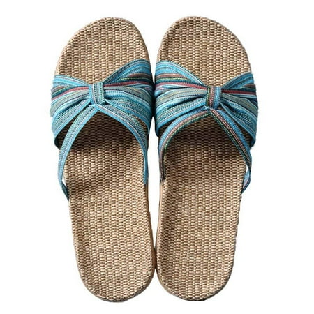 QING SUN Slippers Non-slip Waterproof Full Linen Cross Shape Slippers Sandals and Slippers is Very Easy to Match Clothes
QING SUN Slippers Non-slip Waterproof Full Linen Cross Shape Slippers Sandals and Slippers is Very Easy to Match Clothes