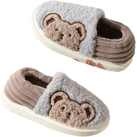 PIKADINGNIS Furry Cute Bunny Rabbit Slippers for Women Warm Plush Faux Fur Fluffy Soft Anti-slip Heel Cover Indoor Shoes Trendy Bear Print Home Slipper for Men
PIKADINGNIS Furry Cute Bunny Rabbit Slippers for Women Warm Plush Faux Fur Fluffy Soft Anti-slip Heel Cover Indoor Shoes Trendy Bear Print Home Slipper for Men