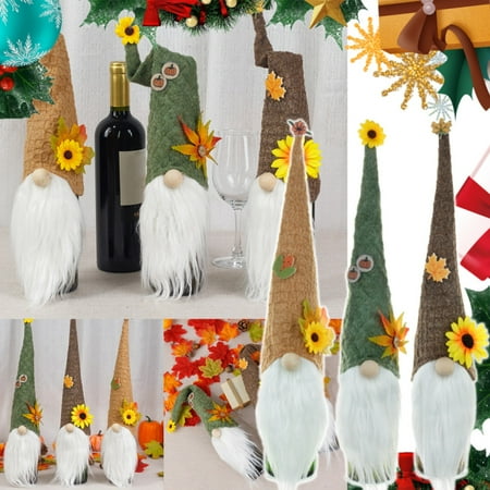 WNG Autumn Thanksgiving Bottle Decoration Bottle Cap Red Bag Christmas Day Bottle Set
WNG Autumn Thanksgiving Bottle Decoration Bottle Cap Red Bag Christmas Day Bottle Set