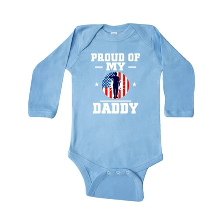 Inktastic Military Daddy Proud Son Gift Baby Boy or Baby Girl Long Sleeve Bodysuit
Inktastic Military Daddy Proud Son Gift Baby Boy or Baby Girl Long Sleeve Bodysuit