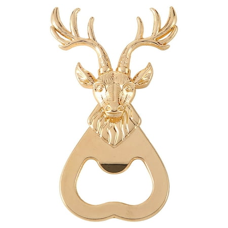 Zlekejiko Bottles Opener Deer Head Shaped Opener Novelty Beverage Opener Bar Kitchen Tool Gift For Wedding Christmas Birthday
Zlekejiko Bottles Opener Deer Head Shaped Opener Novelty Beverage Opener Bar Kitchen Tool Gift For Wedding Christmas Birthday